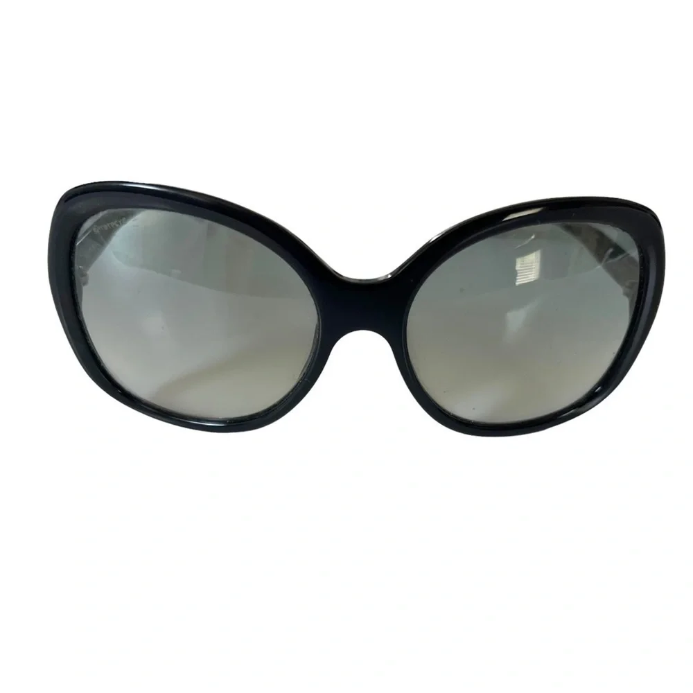 Burberry Women's Black Acetate Sunglasses Gray Gradient Lenses B 4077 3177/11 - Picture 2 of 10